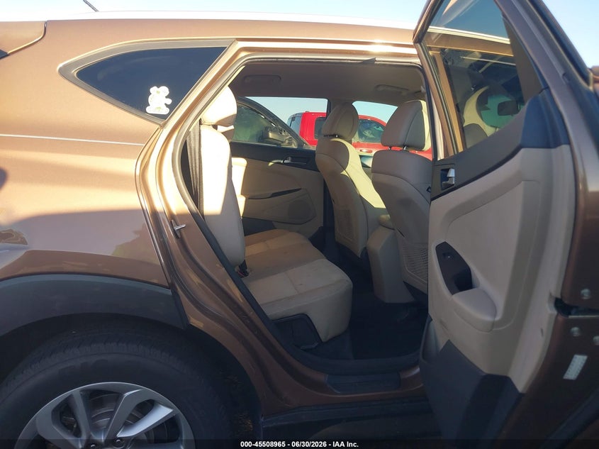 2016 Hyundai Tucson VIN KM8J33A41GU032100 IAAI salvage auction — RIGHT FRONT, Salvage (Arizona), sold $1,850 on 2026-07-28 (photo 8)