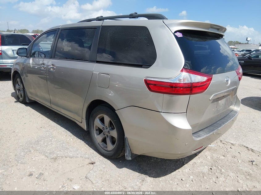 2015 Toyota Sienna VIN 5TDYK3DC1FS535296 IAAI salvage auction — NORMAL WEAR, Original (Texas), sold $2,650 on 2026-07-15 (photo 3)