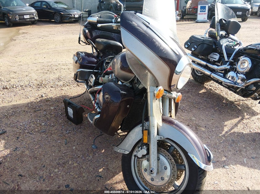 1999 Yamaha Xvz13 tf VIN JYAVP04E1XA001620 IAAI salvage auction — NORMAL WEAR, Clear-Endorsement (Wisconsin), sold $125 on 2026-07-22 (photo 1)