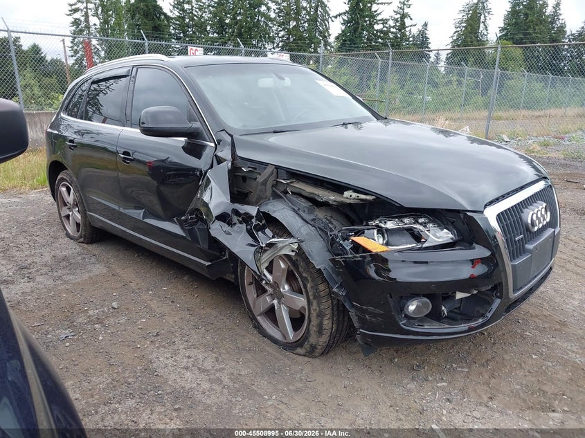 2011 Audi Q5 VIN WA1LFAFP0BA085578 IAAI salvage auction — RIGHT FRONT, Bill Of Sale (Washington), sold $1,325 on 2026-07-29 (photo 1)