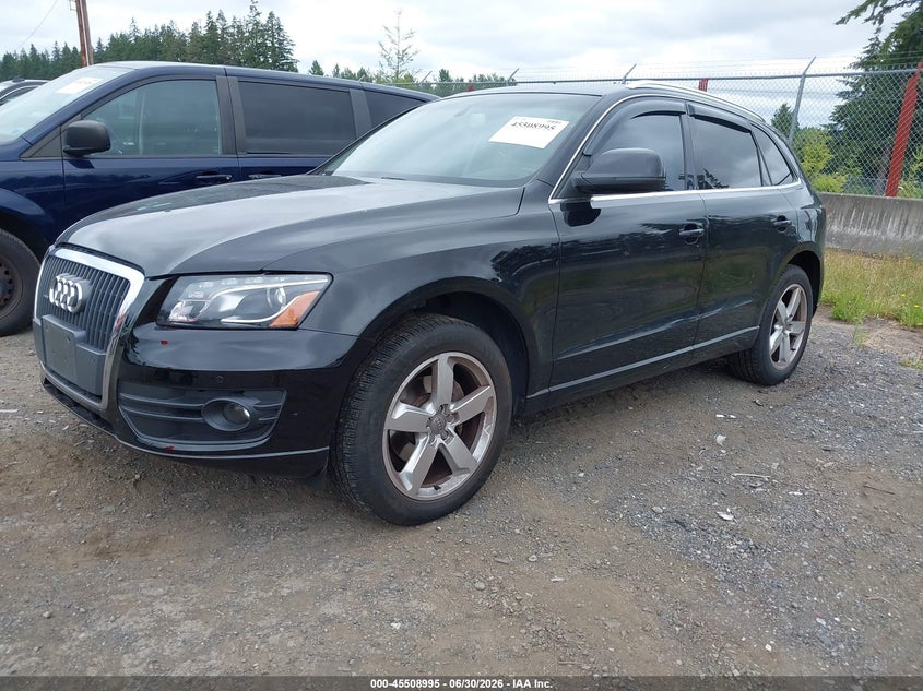 2011 Audi Q5 VIN WA1LFAFP0BA085578 IAAI salvage auction — RIGHT FRONT, Bill Of Sale (Washington), sold $1,325 on 2026-07-29 (photo 2)