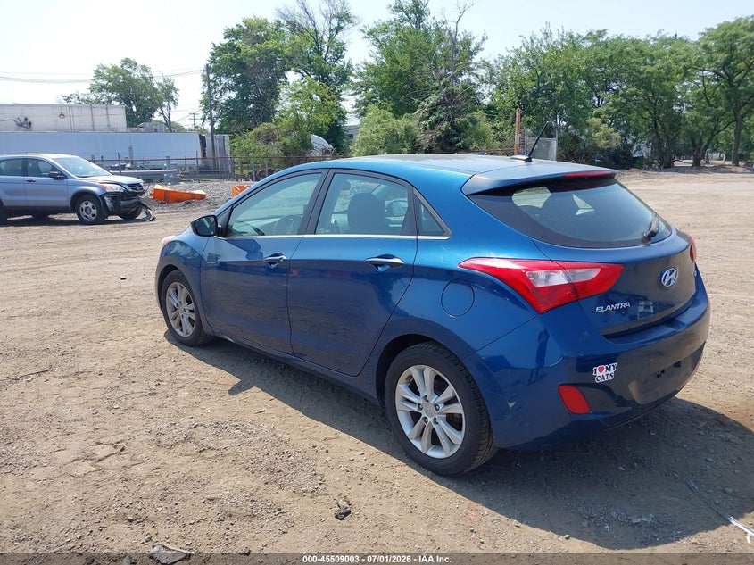 2014 Hyundai Elantra VIN KMHD35LHXEU177805 IAAI salvage auction — NORMAL WEAR, Clear (New Jersey), sold $750 on 2026-07-29 (photo 3)