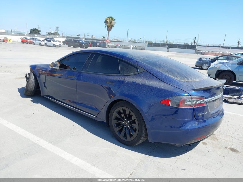 2016 Tesla Model s VIN 5YJSA1E23GF157216 IAAI salvage auction — FRONT END, Salvage (California), sold $3,075 on 2026-07-15 (photo 3)