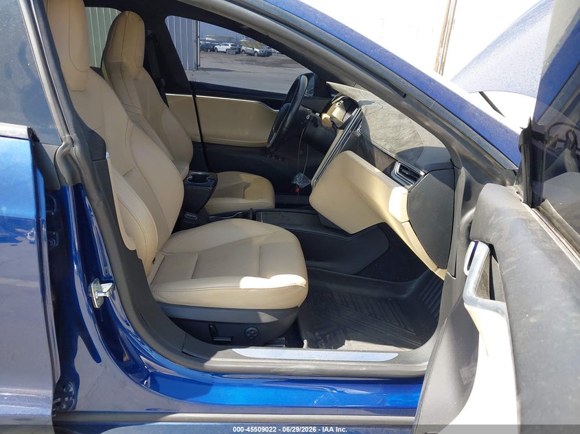 2016 Tesla Model s VIN 5YJSA1E23GF157216 IAAI salvage auction — FRONT END, Salvage (California), sold $3,075 on 2026-07-15 (photo 5)