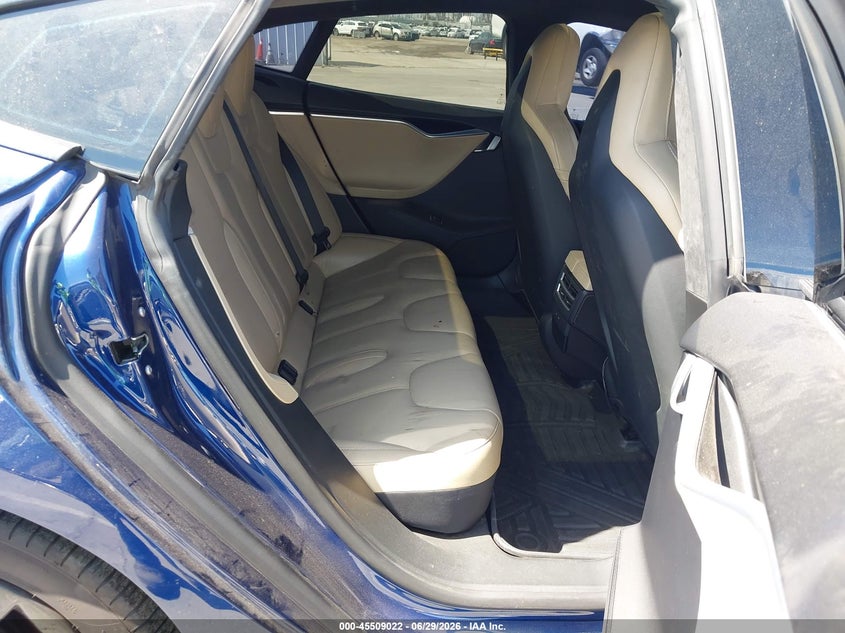 2016 Tesla Model s VIN 5YJSA1E23GF157216 IAAI salvage auction — FRONT END, Salvage (California), sold $3,075 on 2026-07-15 (photo 8)