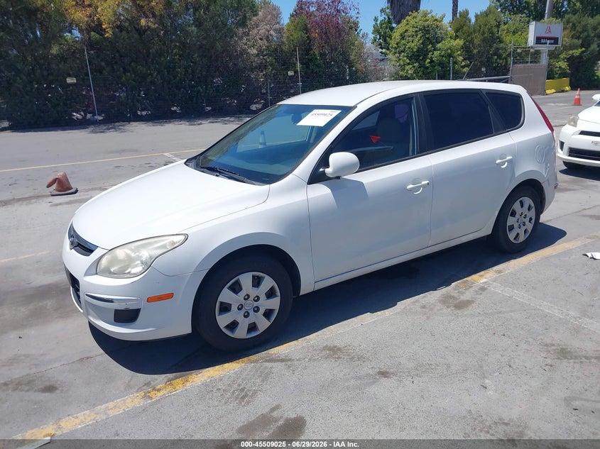 2012 Hyundai Elantra VIN KMHDB8AE0CU134505 IAAI salvage auction — NORMAL WEAR, Clear - Dealer Only (California), sold $675 on 2026-07-13 (photo 2)