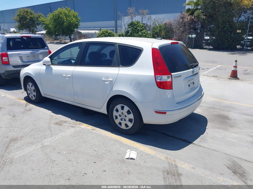 2012 Hyundai Elantra VIN KMHDB8AE0CU134505 IAAI salvage auction — NORMAL WEAR, Clear - Dealer Only (California), sold $675 on 2026-07-13 (photo 3)
