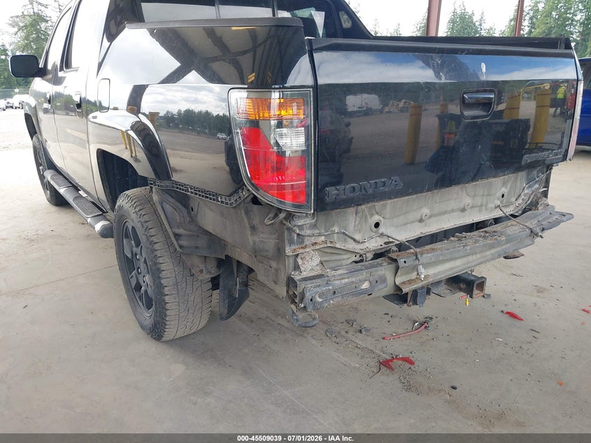 2007 Honda Ridgeline VIN 2HJYK16307H510807 IAAI salvage auction — REAR END, Bill Of Sale (Washington), sold $875 on 2026-07-09 (photo 6)