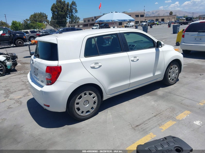 2012 Scion Xd VIN JTKKU4B48C1016829 IAAI salvage auction — NORMAL WEAR, Clear - Dealer Only (California), sold $1,150 on 2026-07-27 (photo 4)