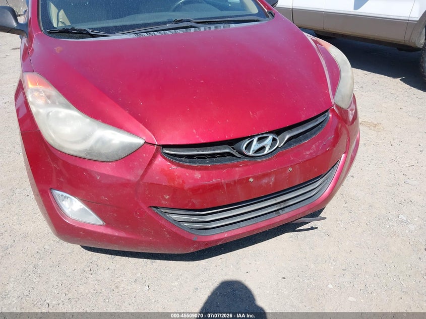 2012 Hyundai Elantra VIN KMHDH4AE5CU443345 IAAI salvage auction — NORMAL WEAR, Clear (Washington), sold $425 on 2026-07-15 (photo 6)