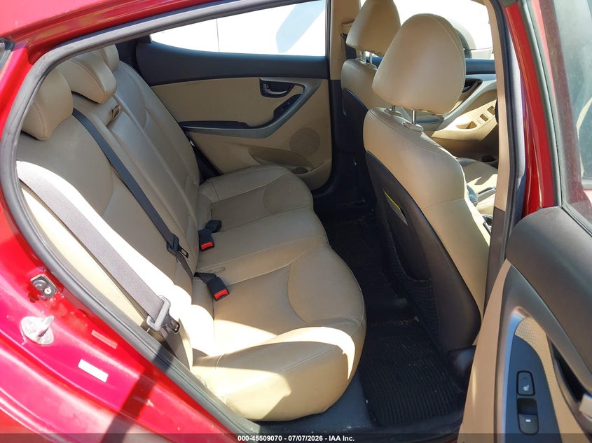 2012 Hyundai Elantra VIN KMHDH4AE5CU443345 IAAI salvage auction — NORMAL WEAR, Clear (Washington), sold $425 on 2026-07-15 (photo 8)