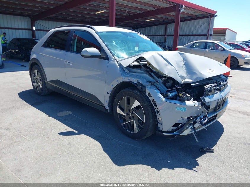 2025 Hyundai Ioniq 5 VIN 7YAKN4DAXSY014165 IAAI salvage auction — FRONT END, Salvage Title, sold $10,700 on 2026-08-02 (photo 1)