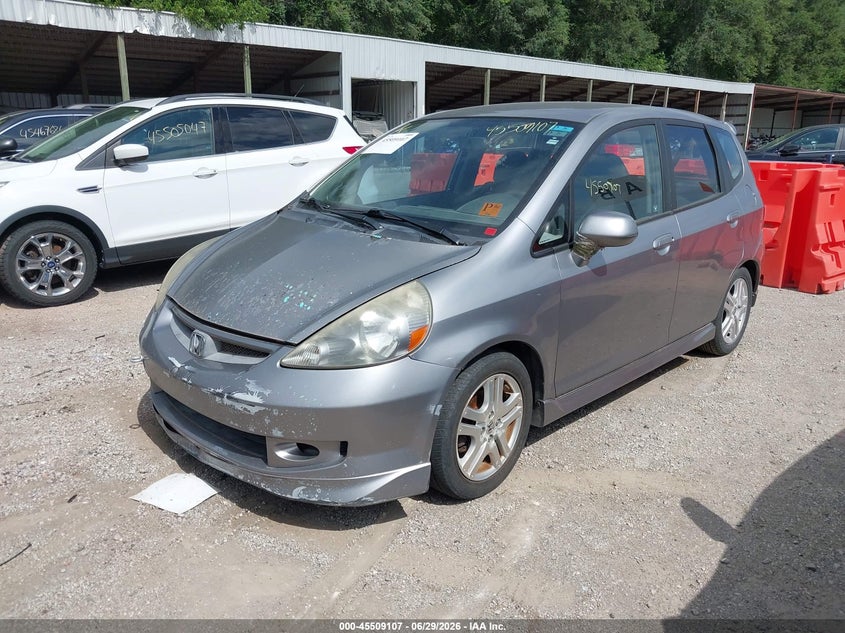 2008 Honda Fit VIN JHMGD38688S066873 IAAI salvage auction — NORMAL WEAR, Clear (Kansas), sold $500 on 2026-07-29 (photo 2)