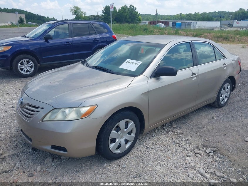2007 Toyota Camry VIN JTNBE46K173050680 IAAI salvage auction — NORMAL WEAR, Clear (Mississippi), sold $250 on 2026-07-22 (photo 2)