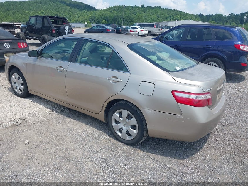 2007 Toyota Camry VIN JTNBE46K173050680 IAAI salvage auction — NORMAL WEAR, Clear (Mississippi), sold $250 on 2026-07-22 (photo 3)