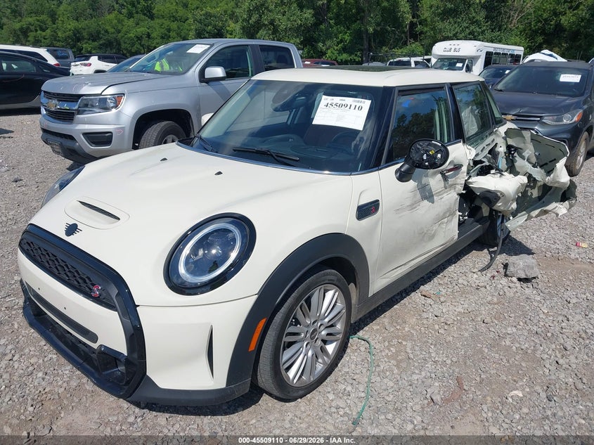 2022 Mini Hard top VIN WMW53DK07N2R35669 IAAI salvage auction — LEFT SIDE, Salvage (Tennessee), sold $6,600 on 2026-07-30 (photo 2)