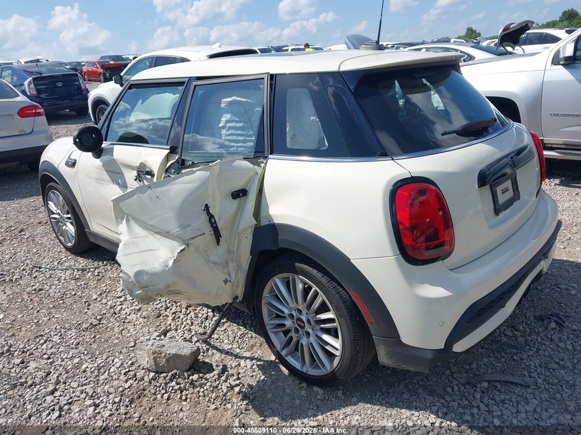 2022 Mini Hard top VIN WMW53DK07N2R35669 IAAI salvage auction — LEFT SIDE, Salvage (Tennessee), sold $6,600 on 2026-07-30 (photo 3)