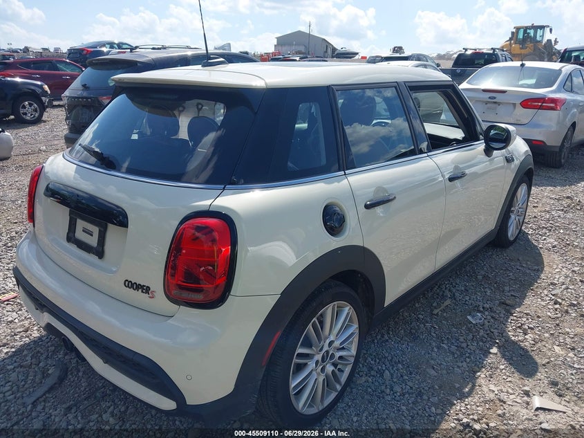2022 Mini Hard top VIN WMW53DK07N2R35669 IAAI salvage auction — LEFT SIDE, Salvage (Tennessee), sold $6,600 on 2026-07-30 (photo 4)