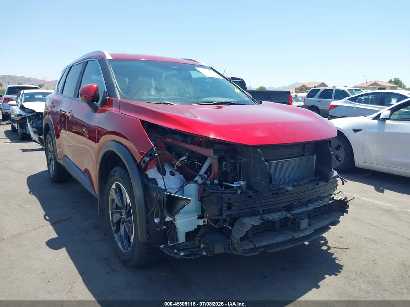 2024 Nissan Rogue VIN 5N1BT3BA5RC741999 IAAI salvage auction — FRONT END, Salvage (Arizona), sold $7,100 on 2026-07-28 (photo 6)