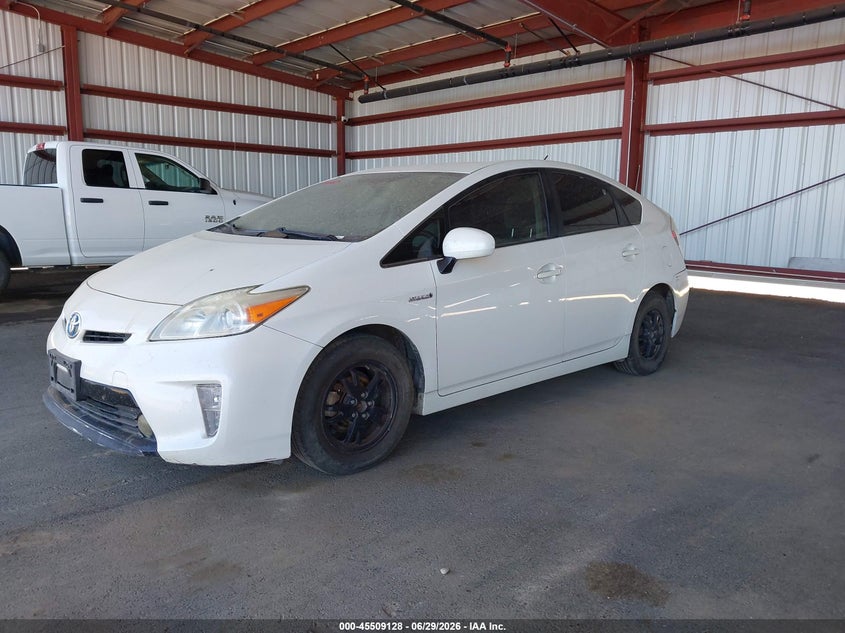 2012 Toyota Prius VIN JTDKN3DU6C5483204 IAAI salvage auction — NORMAL WEAR, Clear - Dealer Only (California), sold $3,000 on 2026-07-07 (photo 2)