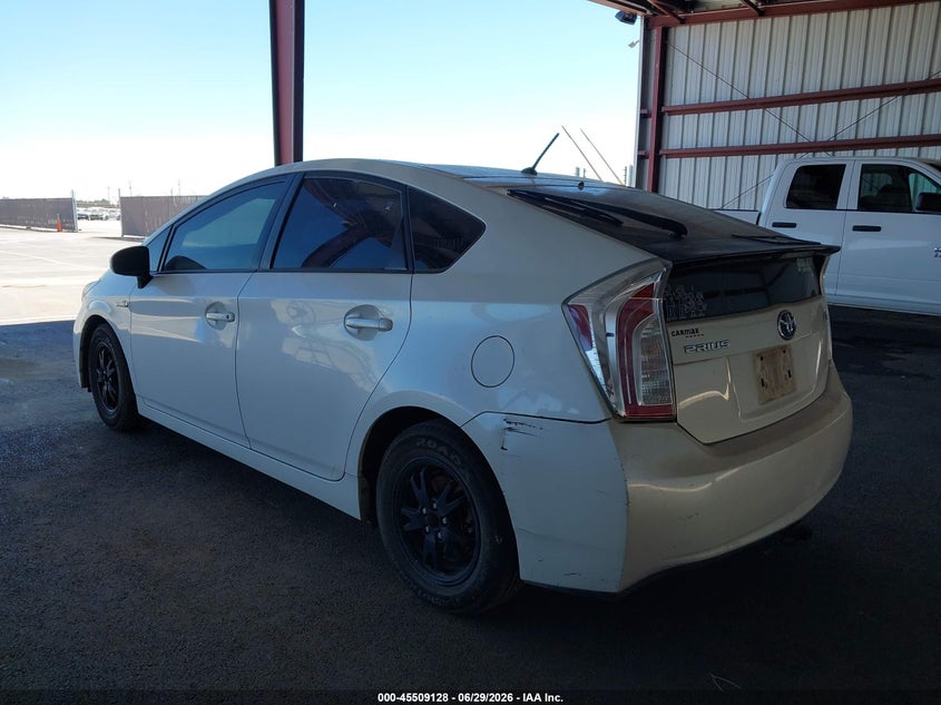 2012 Toyota Prius VIN JTDKN3DU6C5483204 IAAI salvage auction — NORMAL WEAR, Clear - Dealer Only (California), sold $3,000 on 2026-07-07 (photo 6)