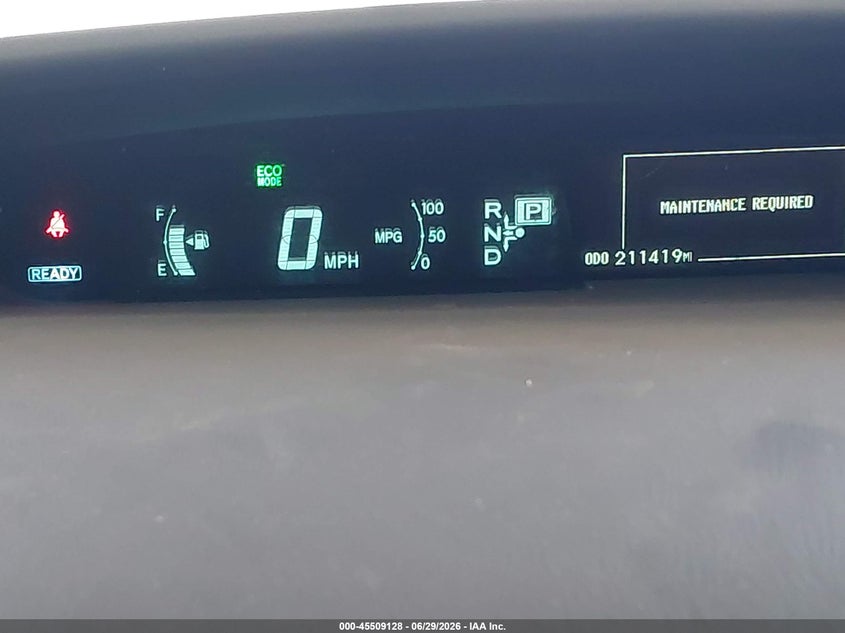 2012 Toyota Prius VIN JTDKN3DU6C5483204 IAAI salvage auction — NORMAL WEAR, Clear - Dealer Only (California), sold $3,000 on 2026-07-07 (photo 7)