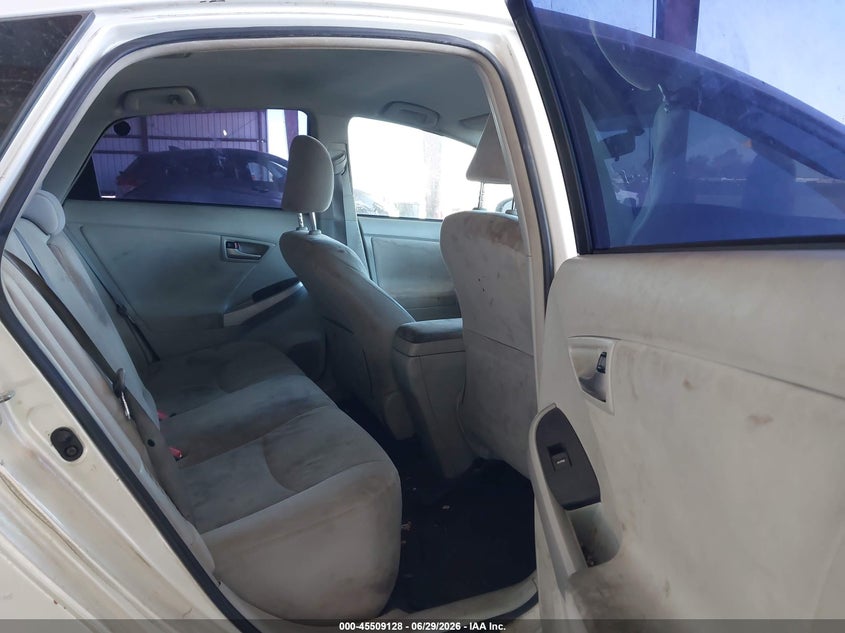 2012 Toyota Prius VIN JTDKN3DU6C5483204 IAAI salvage auction — NORMAL WEAR, Clear - Dealer Only (California), sold $3,000 on 2026-07-07 (photo 8)