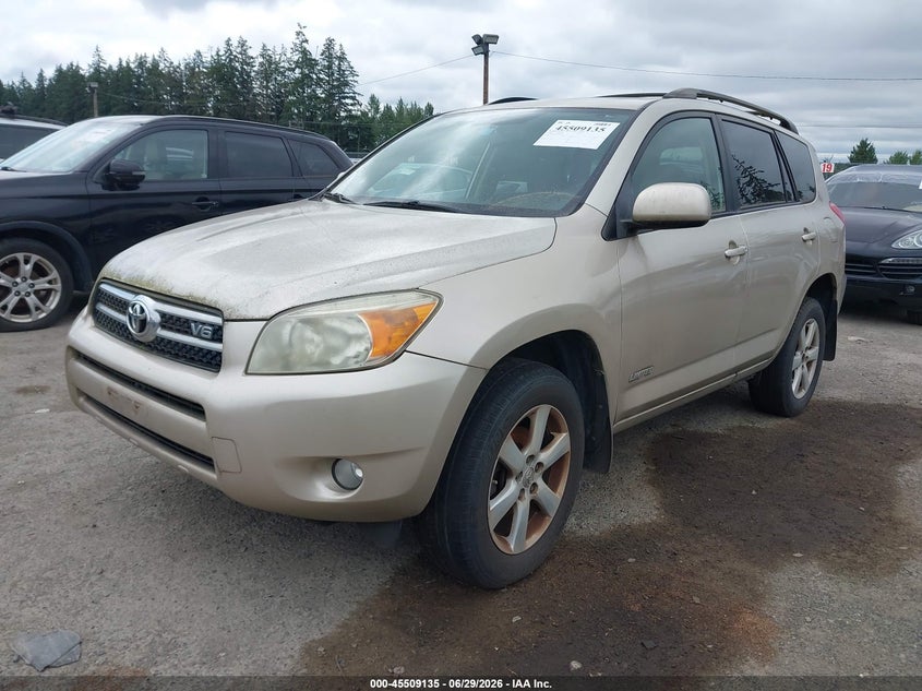 2008 Toyota Rav4 VIN JTMBK34V585049784 IAAI salvage auction — NORMAL WEAR, Clear (Washington), sold $775 on 2026-07-29 (photo 2)