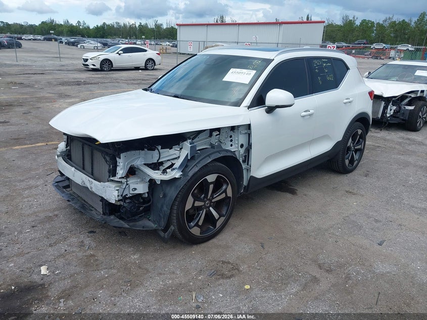 2019 Volvo Xc40 VIN YV4162UL9K2134741 IAAI salvage auction — FRONT END, Rebuildable (Florida), sold $5,600 on 2026-07-29 (photo 2)