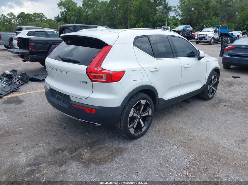 2019 Volvo Xc40 VIN YV4162UL9K2134741 IAAI salvage auction — FRONT END, Rebuildable (Florida), sold $5,600 on 2026-07-29 (photo 4)