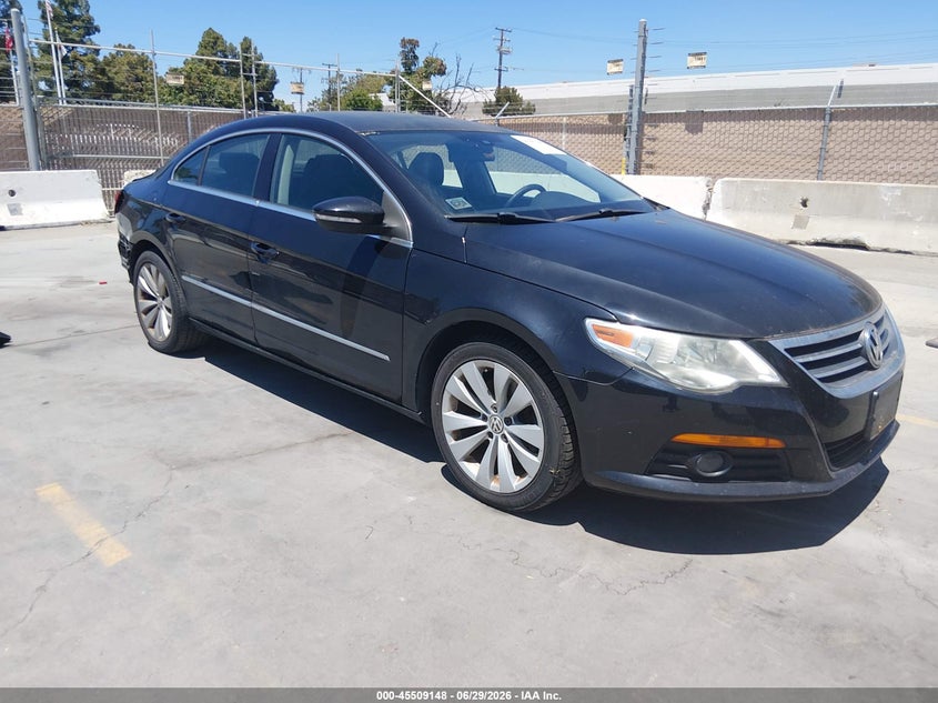 2010 Volkswagen Cc VIN WVWMP7AN3AE554671 IAAI salvage auction — NORMAL WEAR, Salvage (California), sold $400 on 2026-07-20 (photo 1)