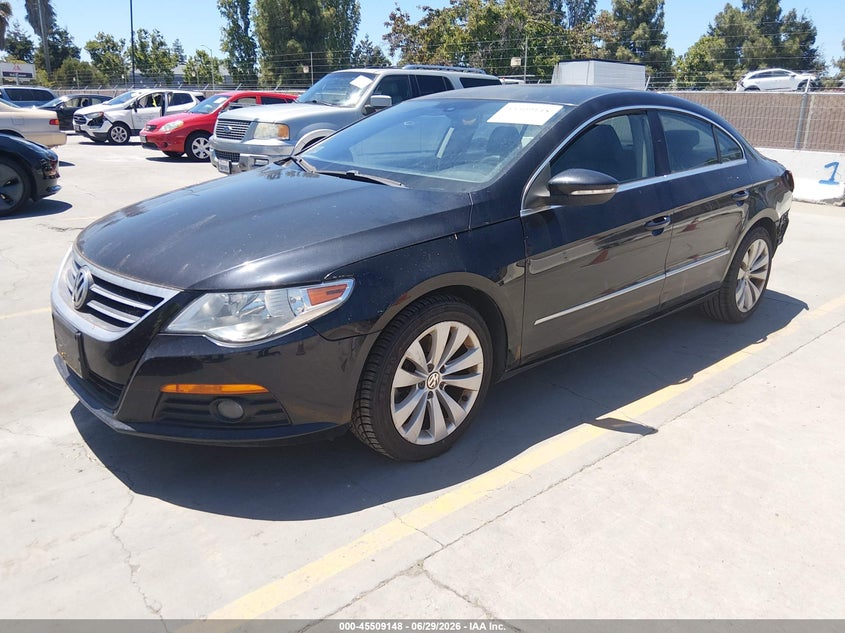 2010 Volkswagen Cc VIN WVWMP7AN3AE554671 IAAI salvage auction — NORMAL WEAR, Salvage (California), sold $400 on 2026-07-20 (photo 2)