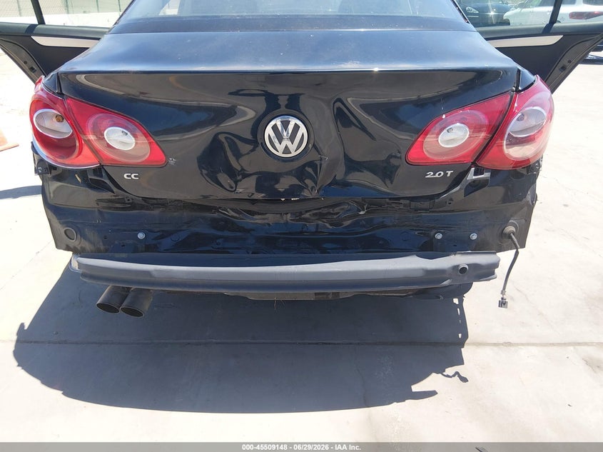 2010 Volkswagen Cc VIN WVWMP7AN3AE554671 IAAI salvage auction — NORMAL WEAR, Salvage (California), sold $400 on 2026-07-20 (photo 6)