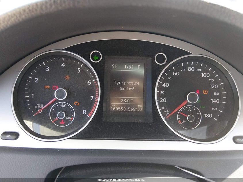 2010 Volkswagen Cc VIN WVWMP7AN3AE554671 IAAI salvage auction — NORMAL WEAR, Salvage (California), sold $400 on 2026-07-20 (photo 7)