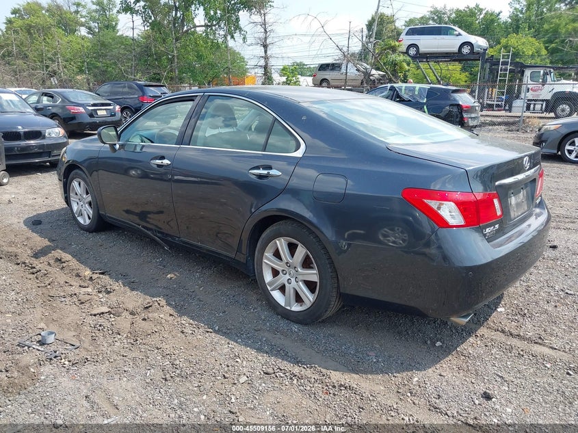 2007 Lexus Es 350 VIN JTHBJ46G872086849 IAAI salvage auction — NORMAL WEAR, Clear (New Jersey), sold $875 on 2026-07-29 (photo 3)