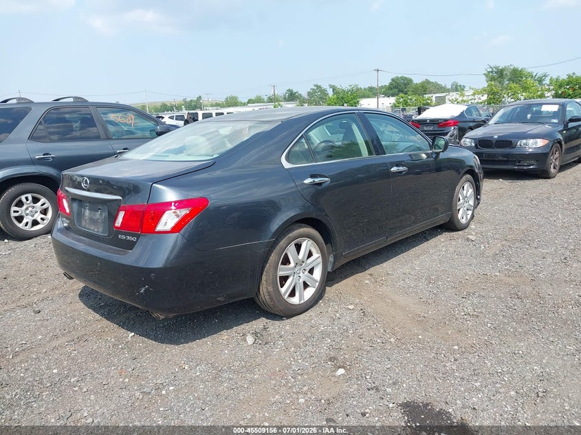 2007 Lexus Es 350 VIN JTHBJ46G872086849 IAAI salvage auction — NORMAL WEAR, Clear (New Jersey), sold $875 on 2026-07-29 (photo 4)
