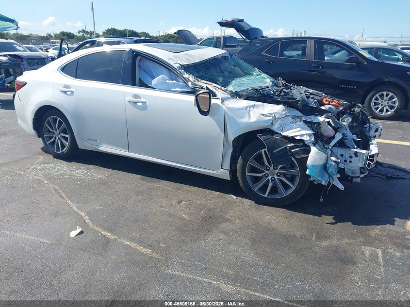 2016 Lexus ES VIN JTHBW1GG6G2105347 IAAI salvage auction — ALL OVER, Rebuildable (Florida), sold $1,600 on 2026-07-30 (photo 1)