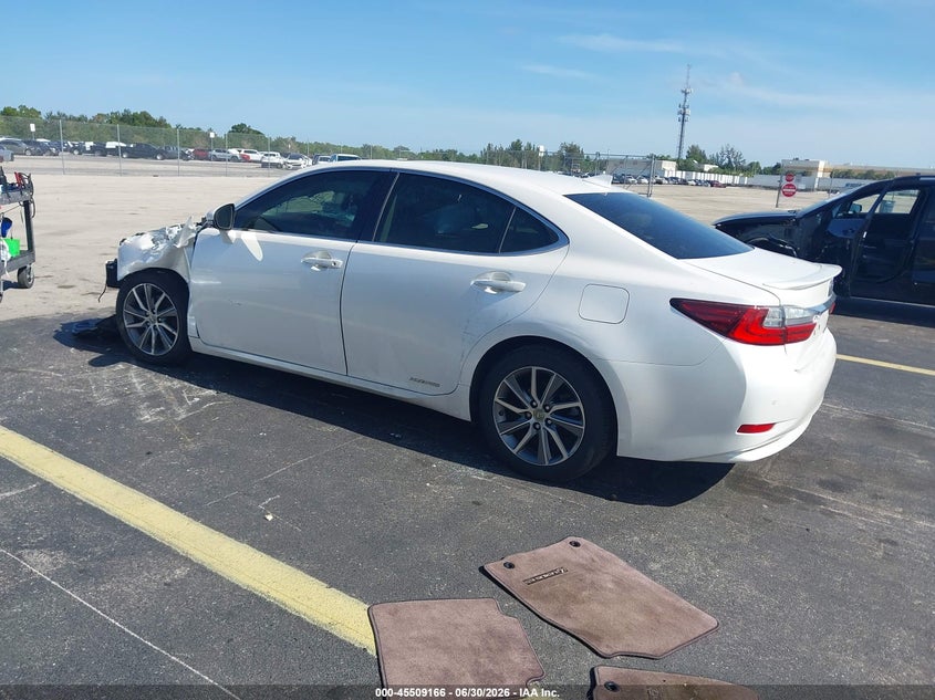 2016 Lexus ES VIN JTHBW1GG6G2105347 IAAI salvage auction — ALL OVER, Rebuildable (Florida), sold $1,600 on 2026-07-30 (photo 3)