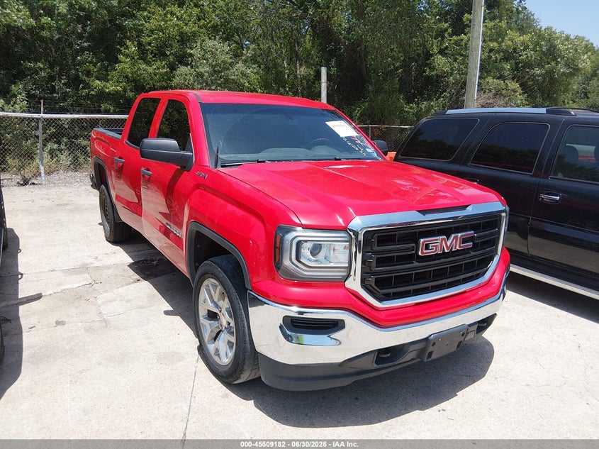 2018 Gmc Sierra 1500 VIN 1GTV2LEH1JZ303642 IAAI salvage auction — NORMAL WEAR, Original (Texas), sold $8,100 on 2026-07-13 (photo 1)