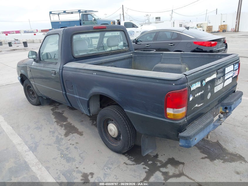 1994 Ford Ranger VIN 1FTCR10A1RTA86979 IAAI salvage auction — FRONT & REAR, Clear - Dealer Only (California), sold $875 on 2026-07-08 (photo 3)