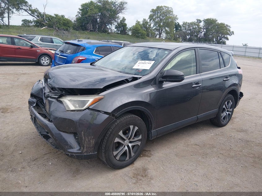 2018 Toyota Rav 4 VIN JTMBFREV7JJ727597 IAAI salvage auction — FRONT & REAR, Salvage (Nebraska), sold $2,000 on 2026-07-30 (photo 2)