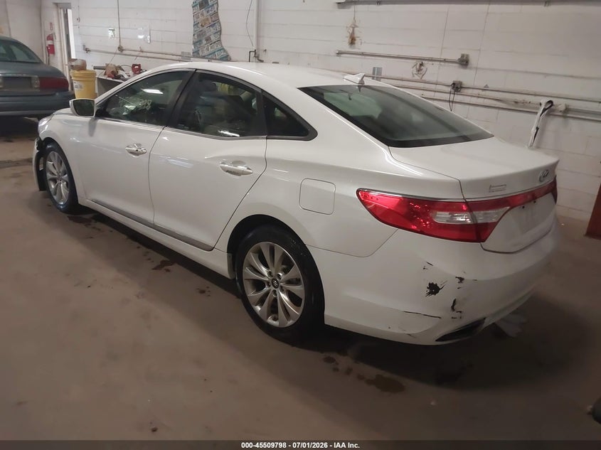 2014 Hyundai Azera VIN KMHFG4JGXEA367896 IAAI salvage auction — NORMAL WEAR, Prior Salvage (Minnesota), sold $1,125 on 2026-07-15 (photo 3)