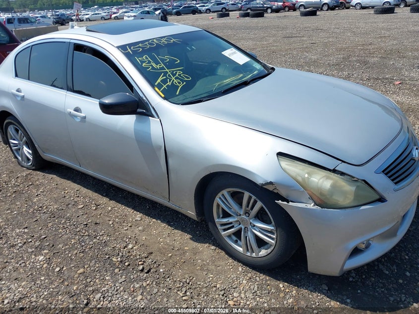 2012 Infiniti G25 VIN JN1DV6AR3CM730407 IAAI salvage auction — NORMAL WEAR, Clear (New York), sold $425 on 2026-07-14 (photo 6)