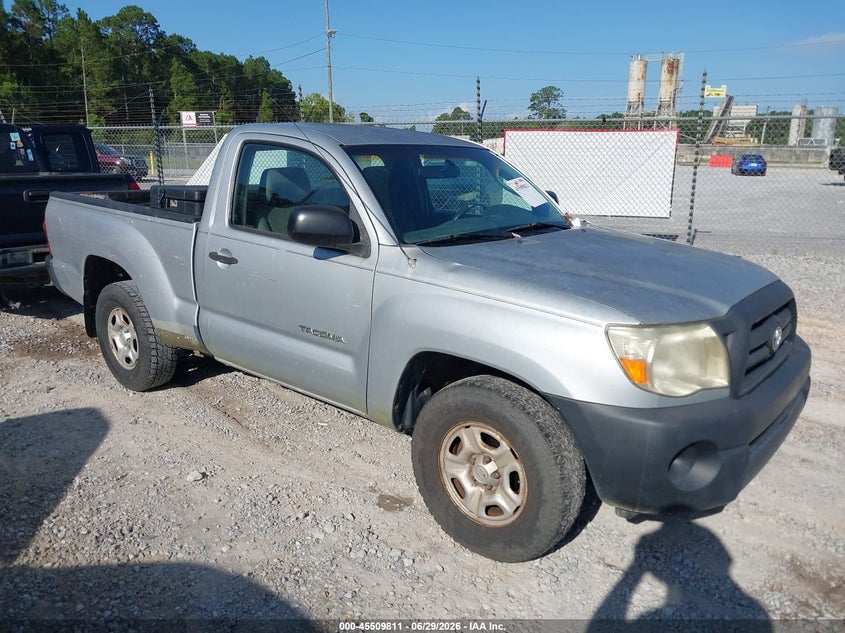 2007 Toyota Tacoma VIN 5TENX22N97Z322586 IAAI salvage auction — NORMAL WEAR, Clear (Mississippi), sold $2,850 on 2026-07-24 (photo 1)