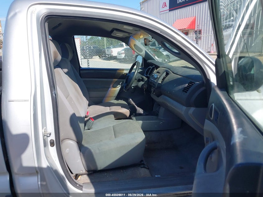 2007 Toyota Tacoma VIN 5TENX22N97Z322586 IAAI salvage auction — NORMAL WEAR, Clear (Mississippi), sold $2,850 on 2026-07-24 (photo 5)