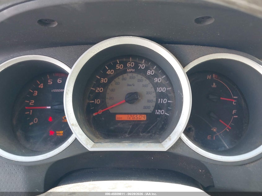 2007 Toyota Tacoma VIN 5TENX22N97Z322586 IAAI salvage auction — NORMAL WEAR, Clear (Mississippi), sold $2,850 on 2026-07-24 (photo 7)
