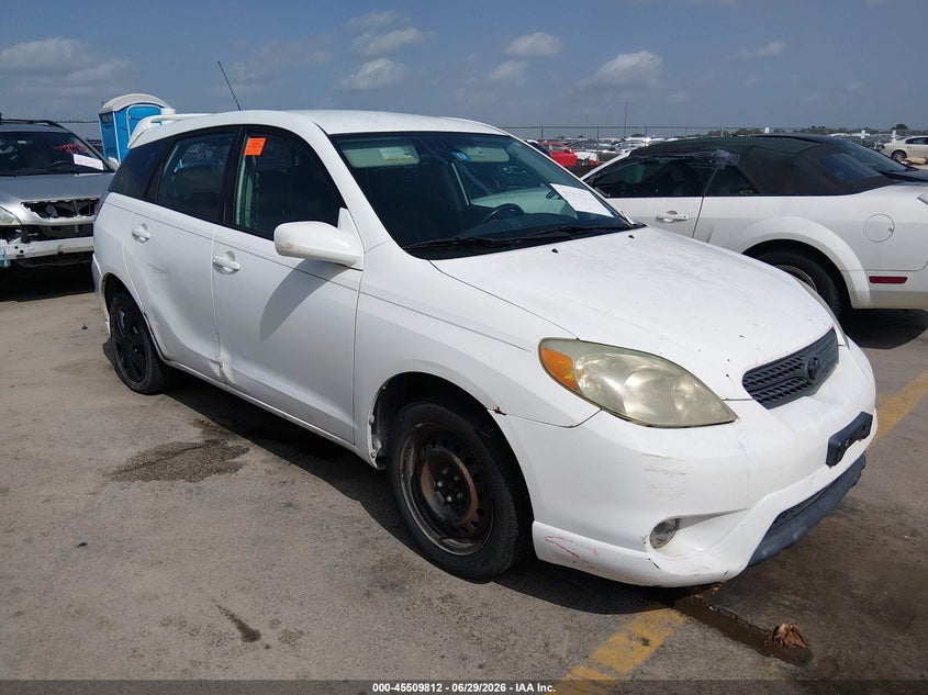 2006 Toyota Matrix VIN 2T1KR32E26C581444 IAAI salvage auction — NORMAL WEAR, Clear (Texas), sold $500 on 2026-07-09 (photo 1)