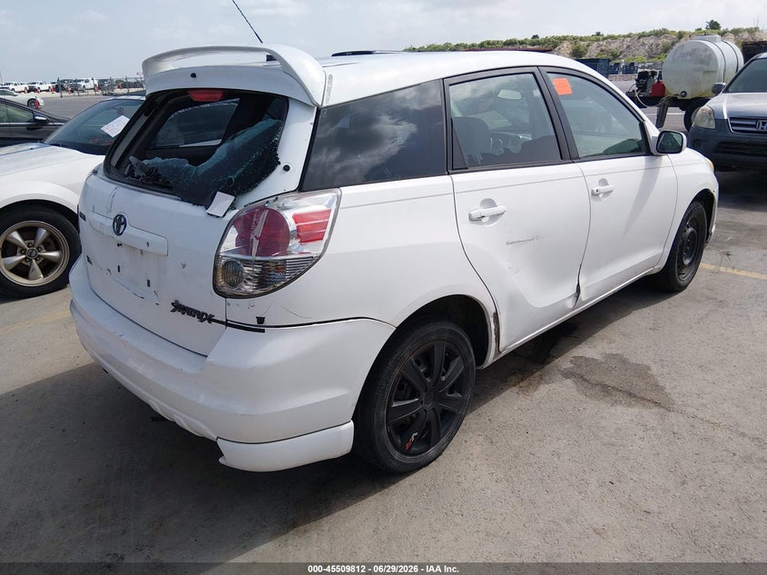 2006 Toyota Matrix VIN 2T1KR32E26C581444 IAAI salvage auction — NORMAL WEAR, Clear (Texas), sold $500 on 2026-07-09 (photo 4)