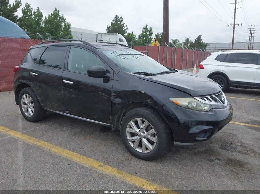 2011 Nissan Murano VIN JN8AZ1MU3BW054703 IAAI salvage auction — NORMAL WEAR, App For Dup Clear (California), sold $400 on 2026-07-28 (photo 1)