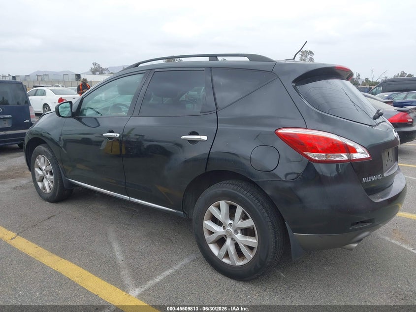 2011 Nissan Murano VIN JN8AZ1MU3BW054703 IAAI salvage auction — NORMAL WEAR, App For Dup Clear (California), sold $400 on 2026-07-28 (photo 3)